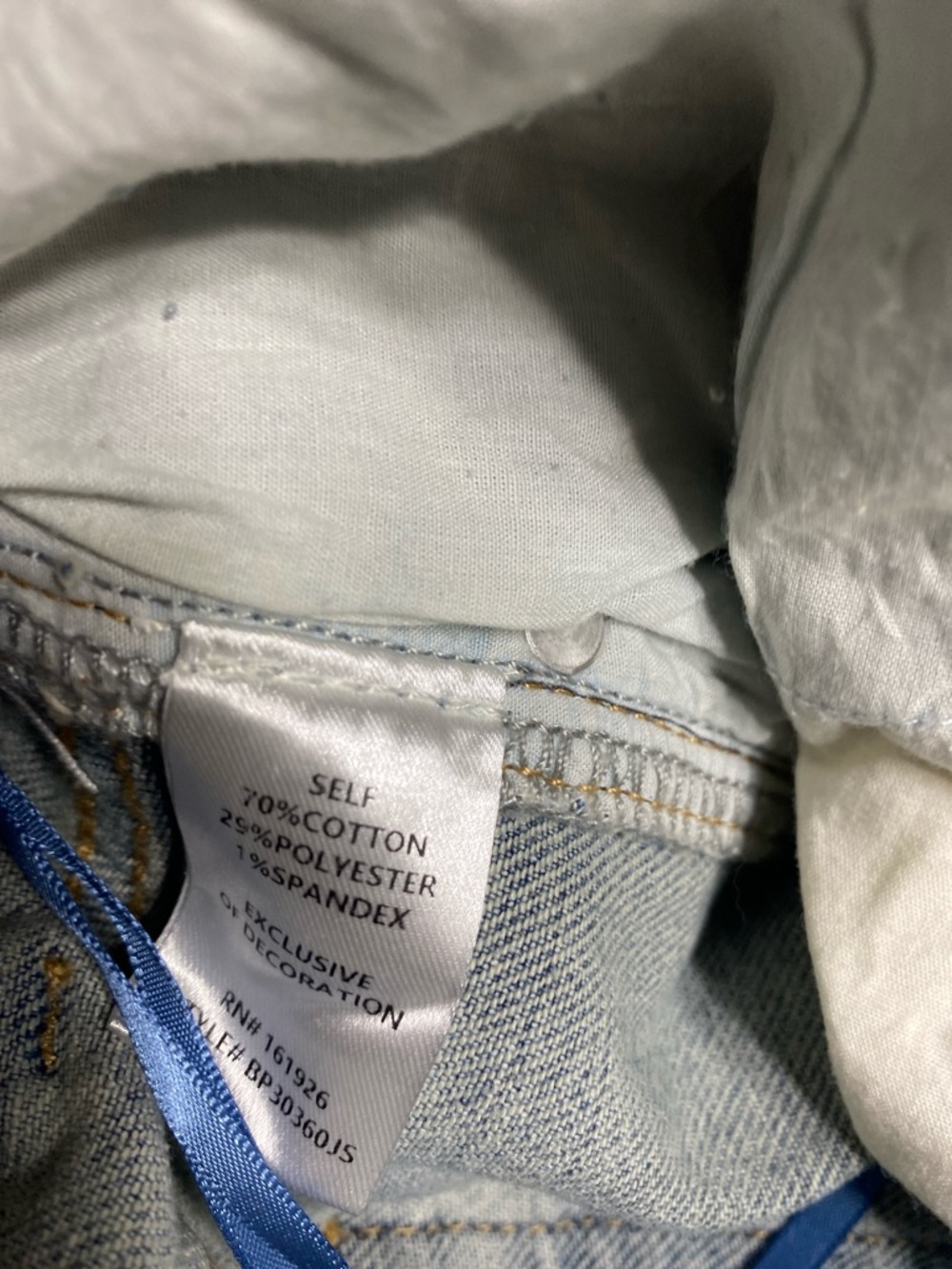 Blue Velvet Peace Sign Patchwork Pants Size S Oversized Will Fit Up To Medium - Picture 9 of 9